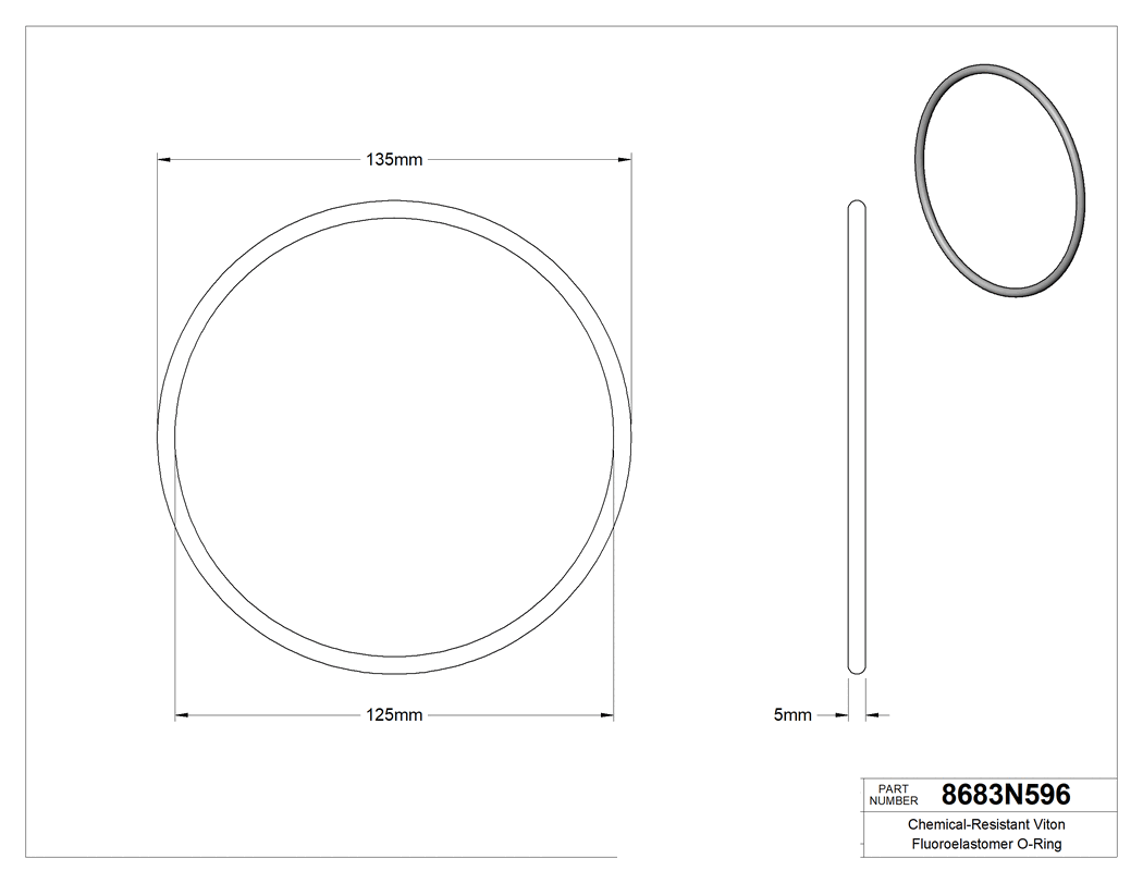 Technical drawing - 8683N596